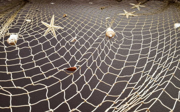 渔网、窗帘、海事装饰图片下载