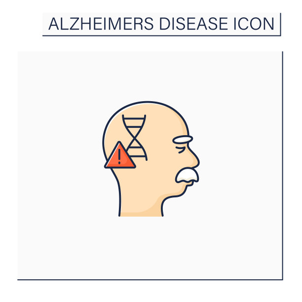 遗传原因彩色图标图片下载