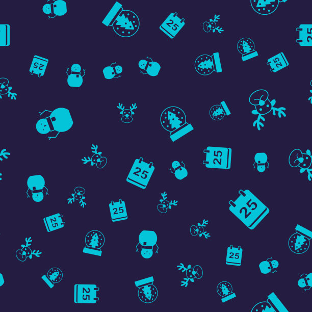 设置圣诞雪人驯鹿地球仪和一天图片下载