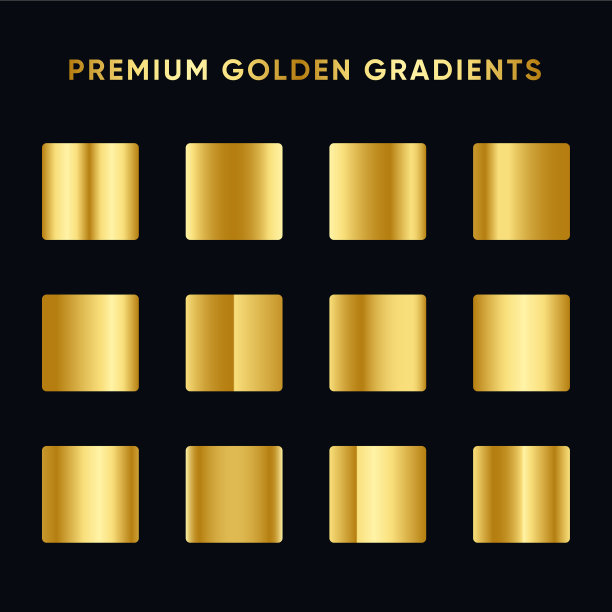 优质黄金梯度设置图片下载