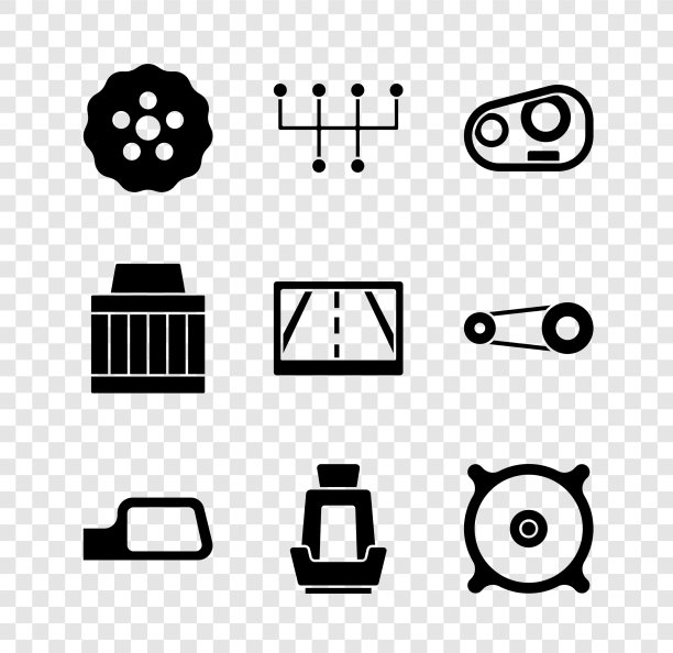 设置汽车前照灯后视镜座换挡图片下载