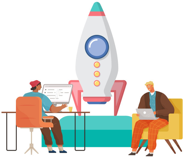 使用笔记本电脑工作的人是一种创新图片下载