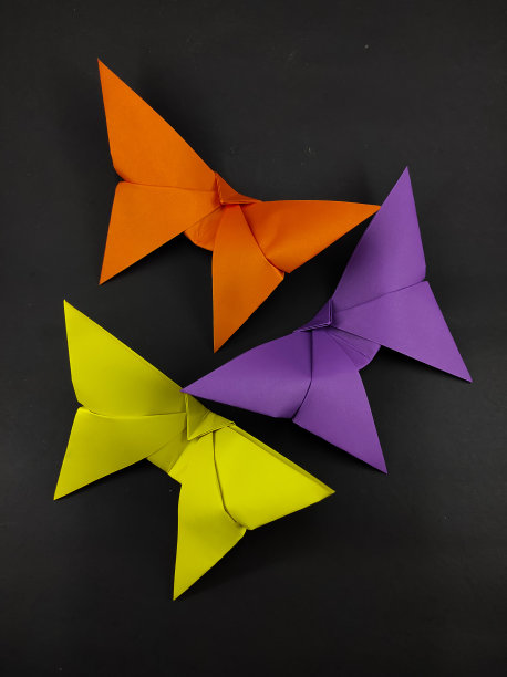 蝴蝶折纸-股票照片图片下载