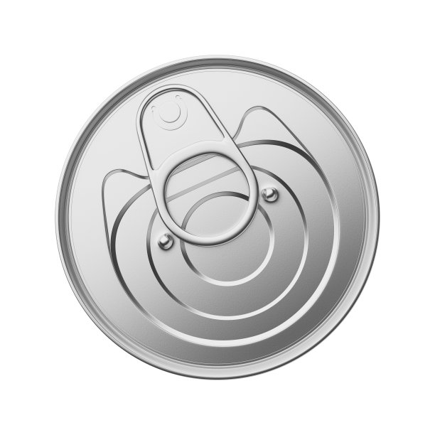 锡可以隔离在白色背景上。3 d渲染。图片下载