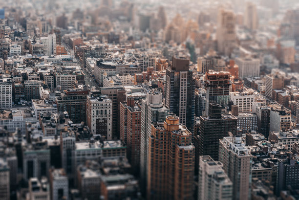 鸟瞰曼哈顿图片下载