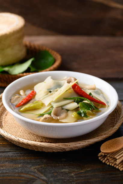 香菇辣笋汤图片下载