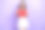 年轻迷人漂亮好心情的照片女孩抱着红色的纸心情人节礼物孤立在紫罗兰色的背景图片下载