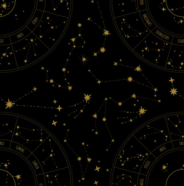 无缝空间暗纹。恒星星座图片下载