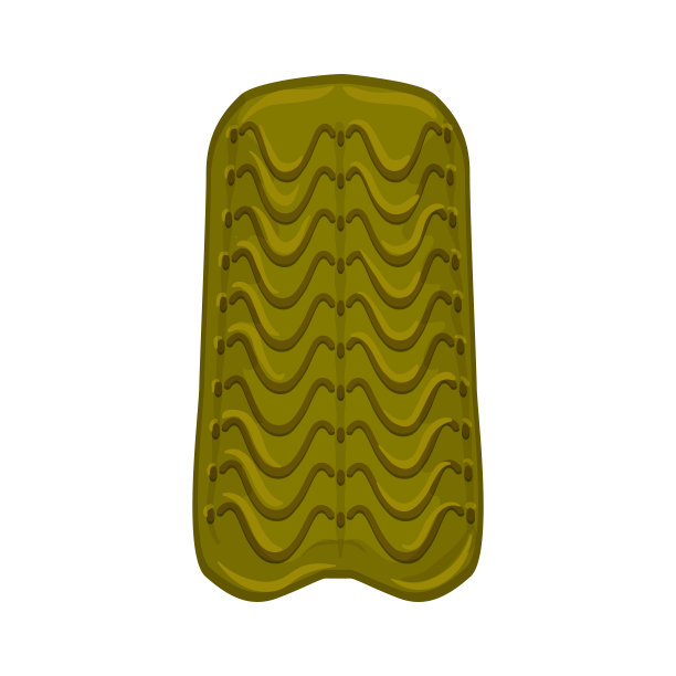 普拉提训练营垫子卡通矢量插图图片下载