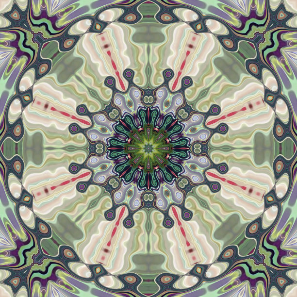 美丽的蟒蛇皮肤图案具有独特的传统蜡染主题。美丽的抽象装饰万花筒图案，无缝图案，螺旋，曼荼罗，几何和极地图片下载