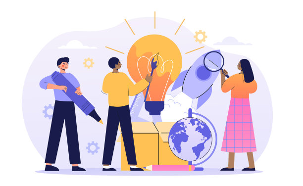 跳出固有观念图片下载