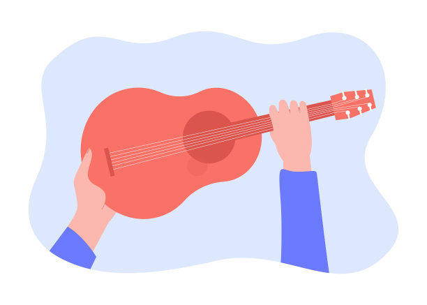 音乐家手拿吉他图片下载