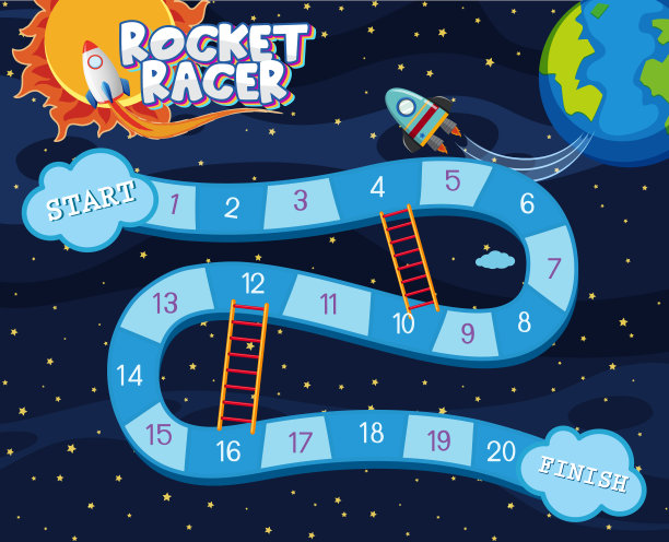 游戏模板与空间主题背景图片下载