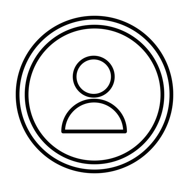 形象的图标。单薄线性人物轮廓图标孤立在白色背景。直线矢量人物符号，网页和移动的符号。图片下载