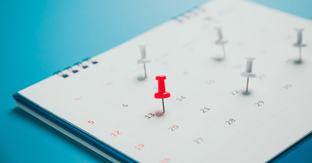 白历2022月历近顶视图工作计划和生活理念。图片下载