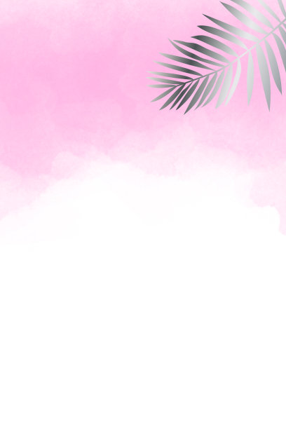 闪闪发光的金属水彩背景。为文字、包装、墙面装饰设计。鲜花和植物。图片下载