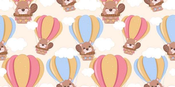 海狸无缝模式图片下载