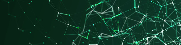 抽象数字连接点。技术背景。网络连接结构。3 d渲染。宽屏图片下载