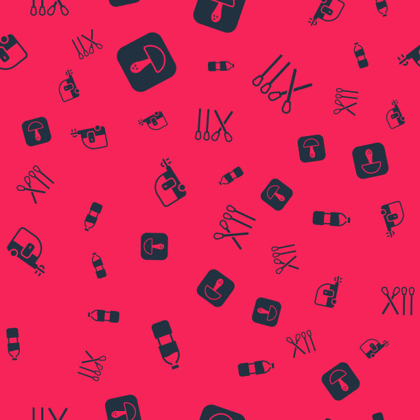 设置瓶装水蘑菇房车露营拖车图片下载