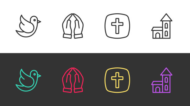 将鸽子的双手放在祈祷的位置图片下载