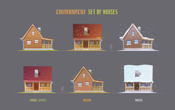 游戏的环境向量元素图片下载