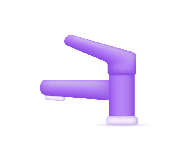 3D点击孤立在白底的图标。图片下载