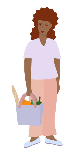 年轻女子全高肖像图片下载