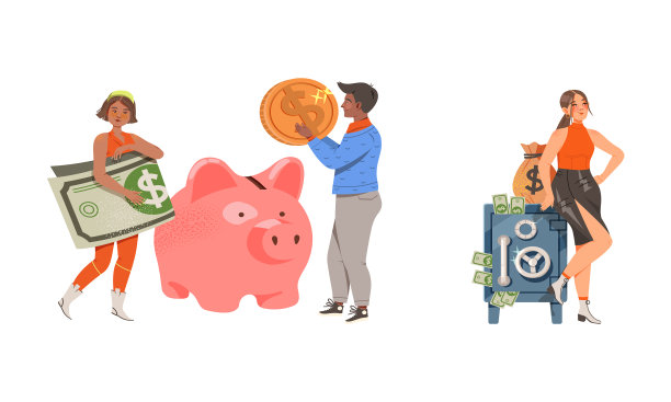 储蓄使人们把钱放在安全的地方图片下载