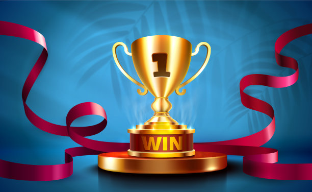 舞台杯配灯光，舞台领奖台配场景图片下载