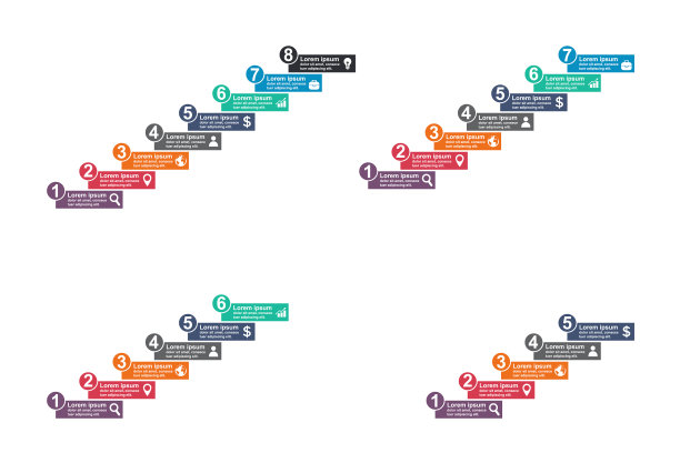 集信息图商业概念设计与图片下载