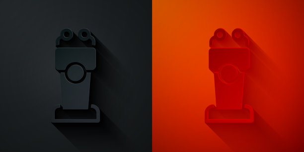 剪纸讲台或辩论讲台图片下载