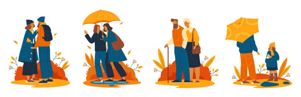 人或角色走在户外图标设置图片下载