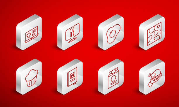 固定线烤火鸡或鸡肉咖啡馆和图片下载