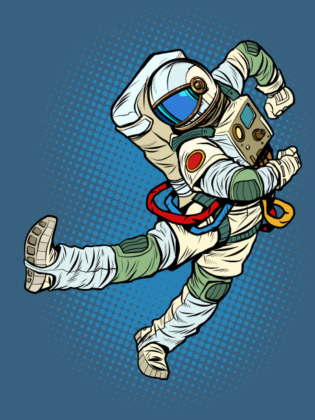 欢乐的舞蹈跳跃特有的情感姿势图片下载