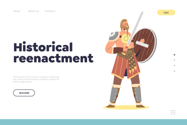 登陆页的历史再现概念图片下载