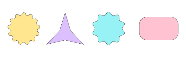一套带有复制空间的贴片和贴纸图片下载