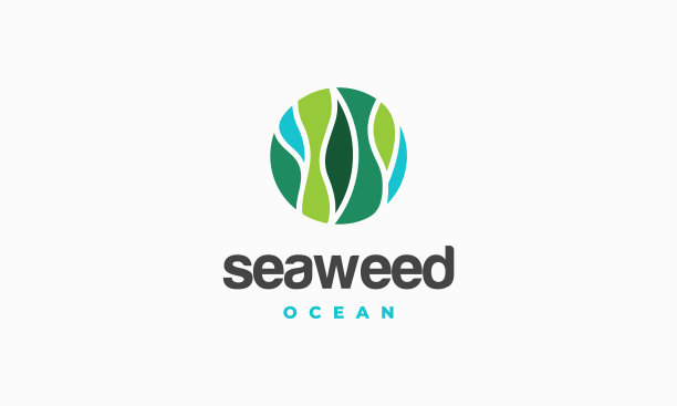 自然绿叶有机标志理念草本标志图片下载