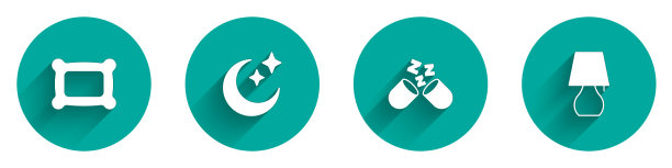 放枕头星星月亮安眠药和图片下载