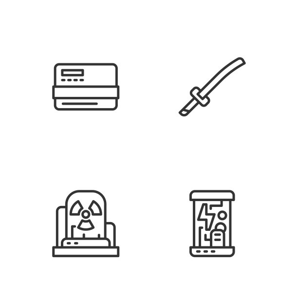 设置行低温胶囊放射性警告图片下载