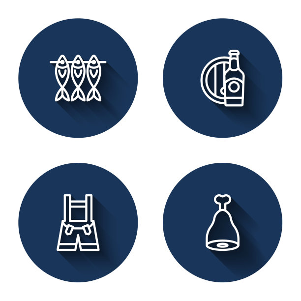 设钓鱼干啤酒瓶和木桶图片下载