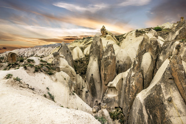岩石景观，卡帕多西亚，土耳其。图片下载