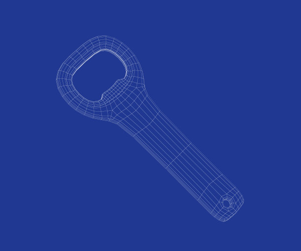 开瓶器3D模型图片下载