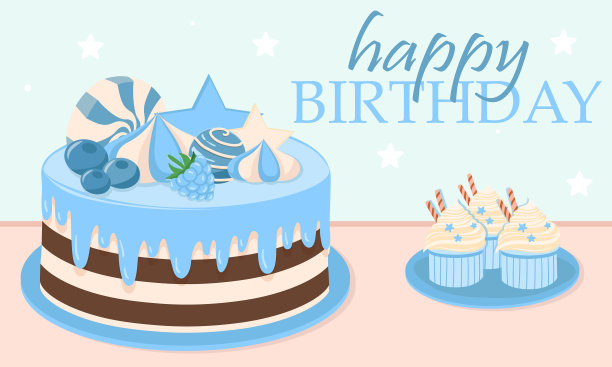 生日蛋糕的概念图片下载