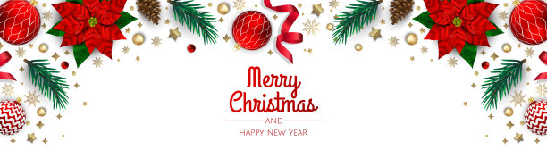 圣诞横幅背景圣诞对象查看图片下载