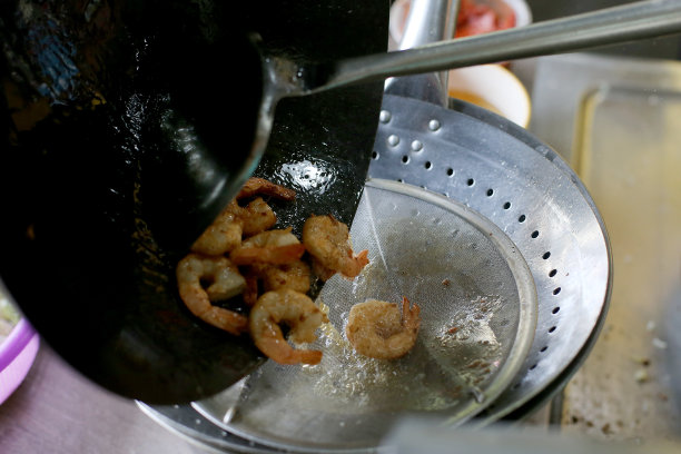 中国餐馆的厨房图片下载