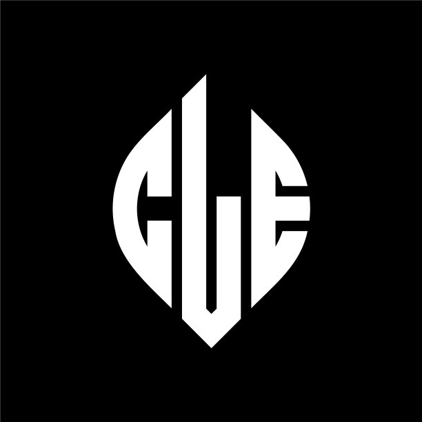 CLE圆形字母标志设计图片下载