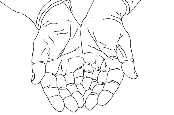 图为老妇人的双手图片下载