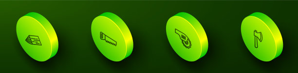 设置等距线木梁手电锯图片下载