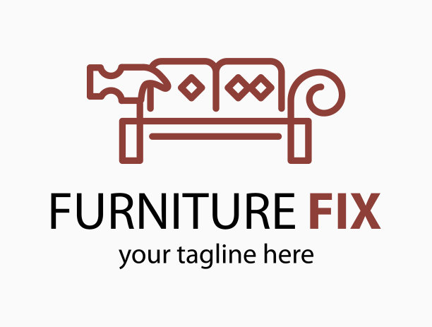 搬运或恢复家具标志固定图片下载