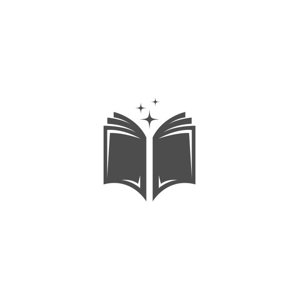 书籍图标Logo设计模板图片下载